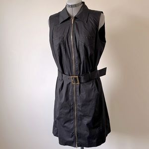 Tory Burch zippered sleeveless dress.